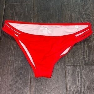Shade & shore red bikini bottom